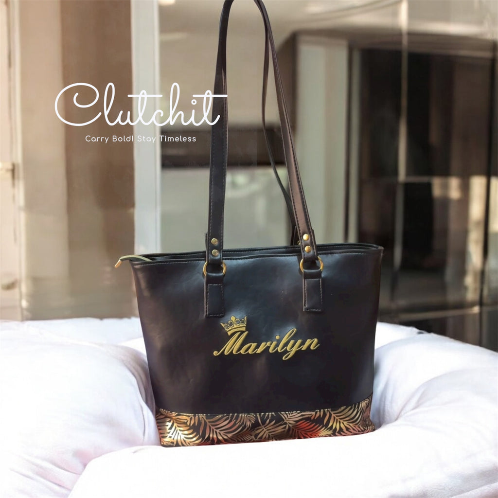 Clutchit  Personalized Tote & Wallet ! Custom Order Item
