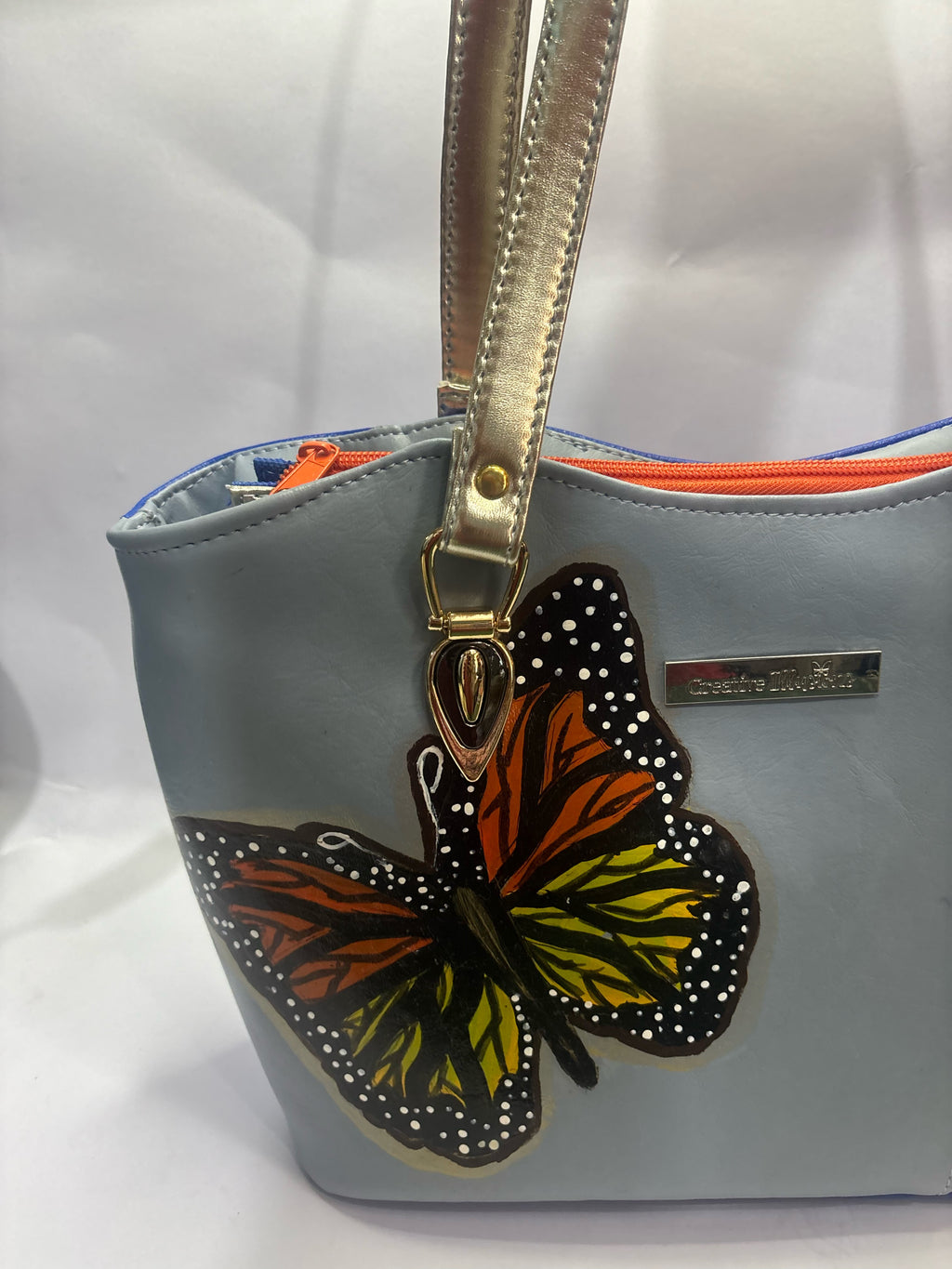 Clutch It -Monarch Elegance Tote  Custom Order only !