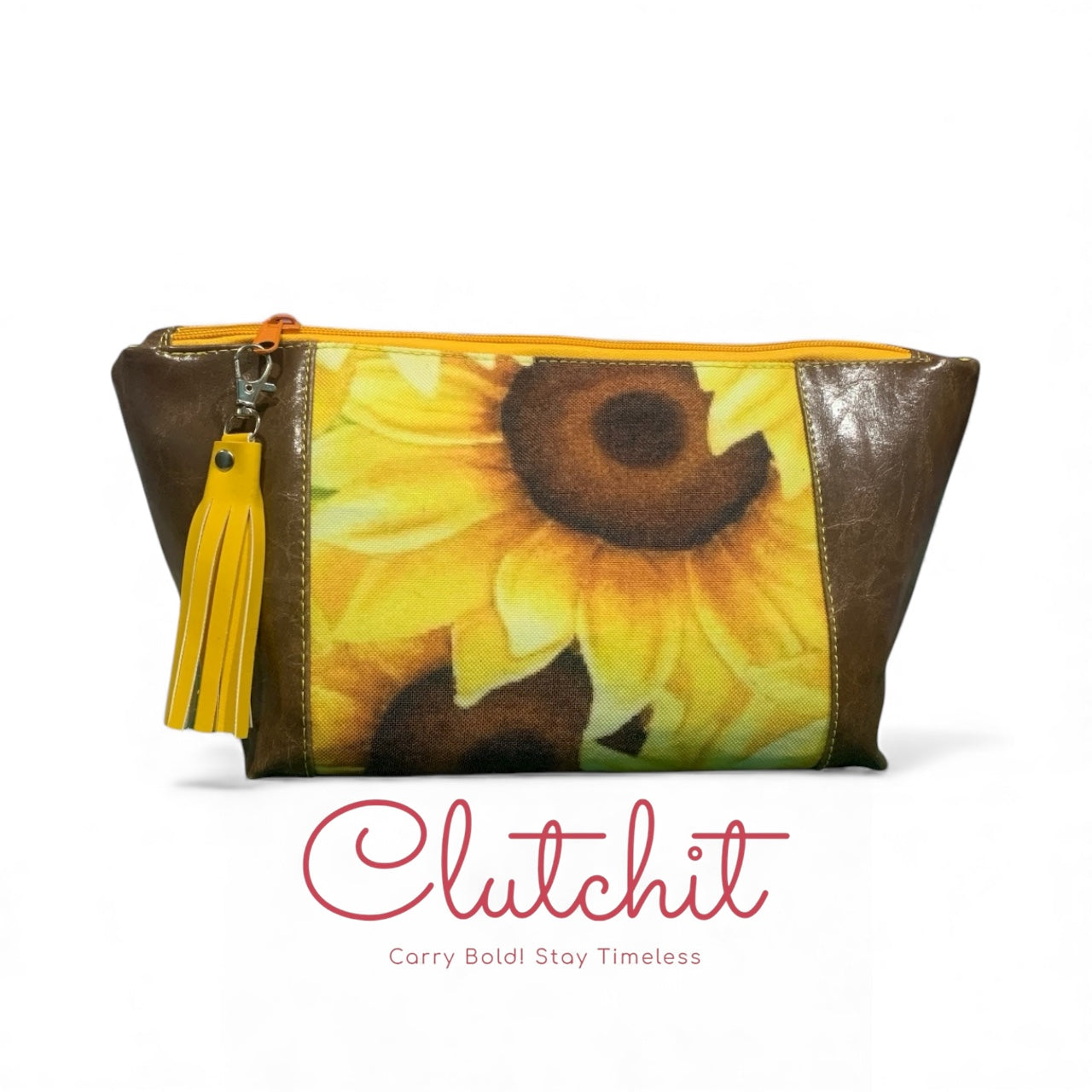 Clutchit Sun Flower Makeup Bag