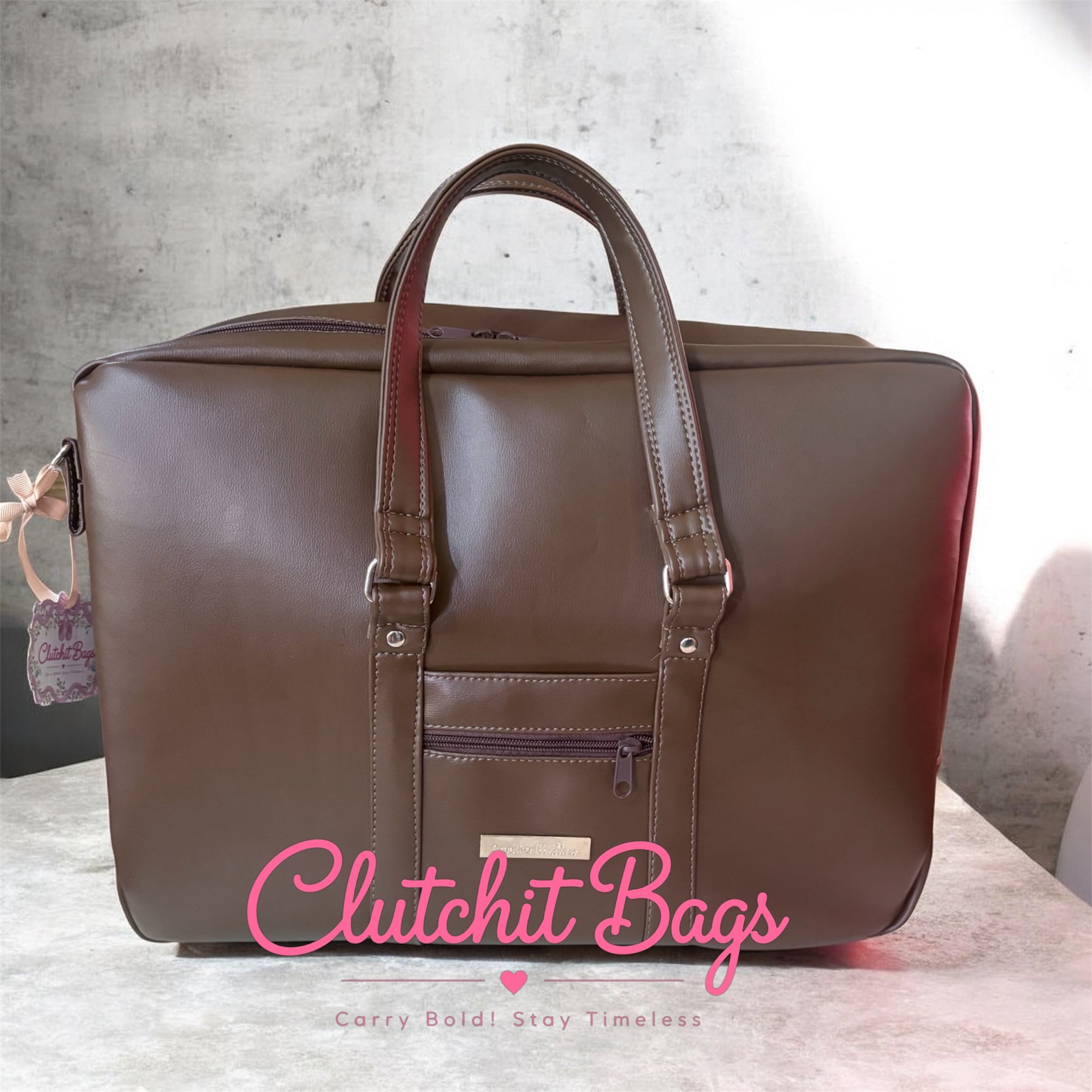 Arlene’s Laptop Brief & Pouch