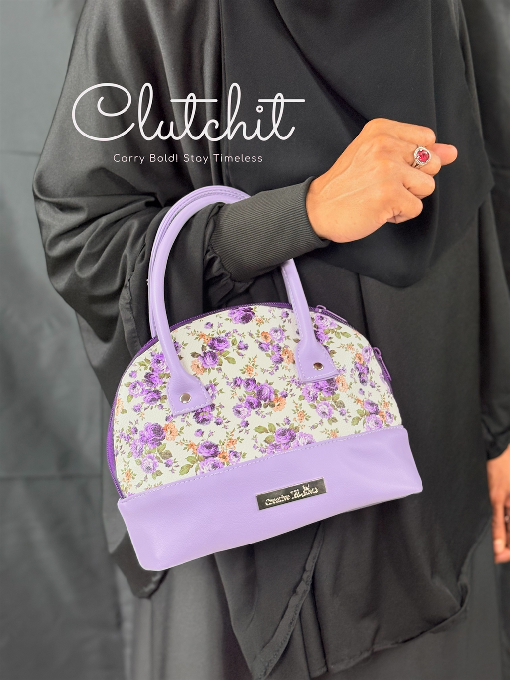 Clutch It-Floral Fantasy