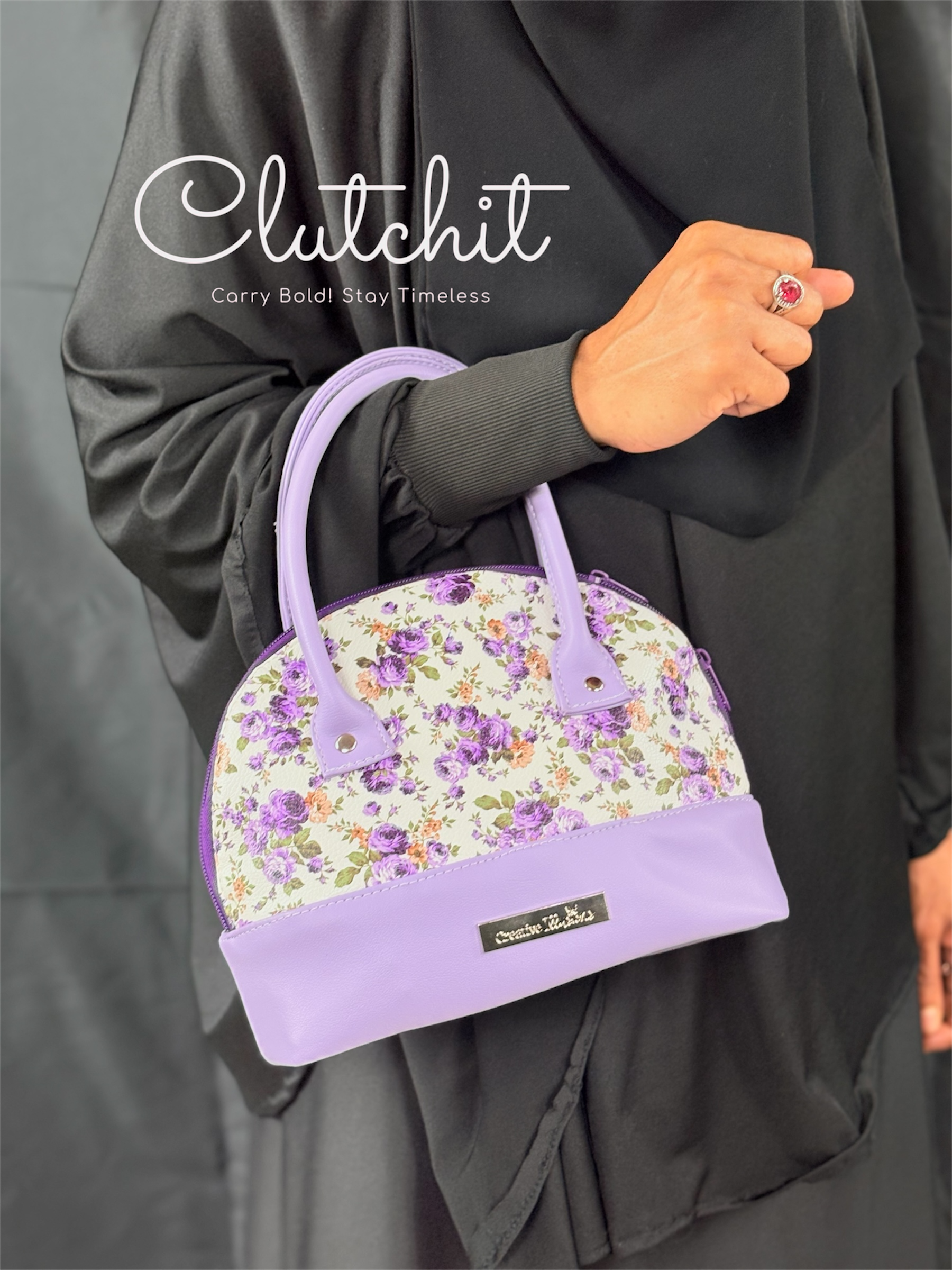 Clutch It-Floral Fantasy