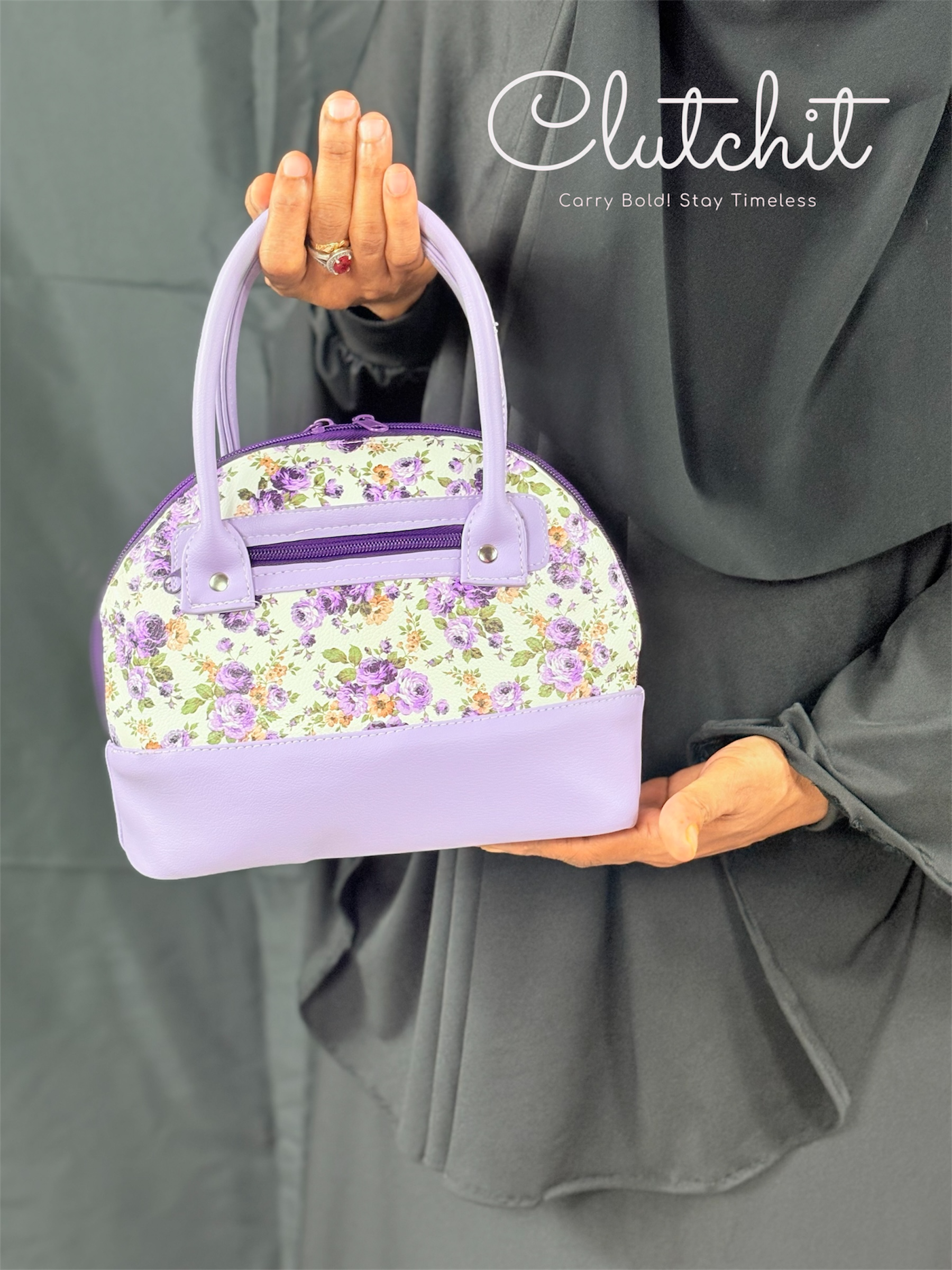 Clutch It-Floral Fantasy