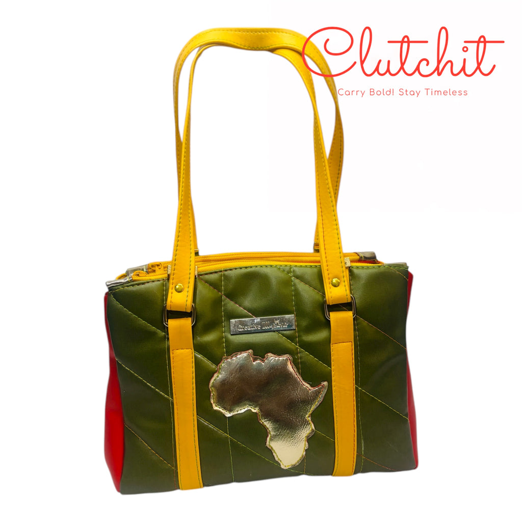 Clutch It-African inspired purse