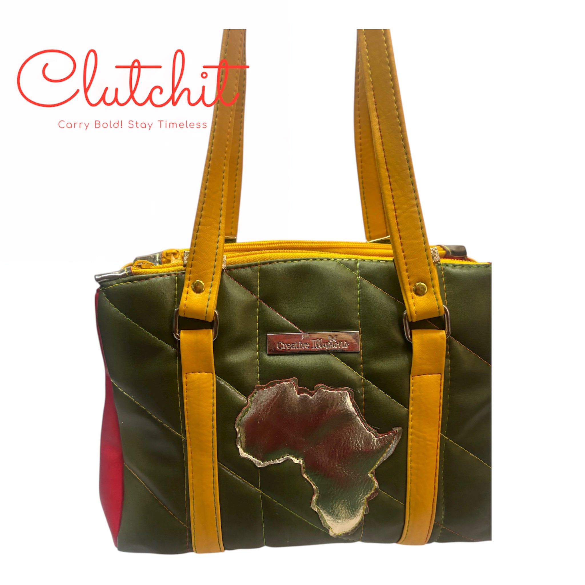 Clutch It-African inspired purse