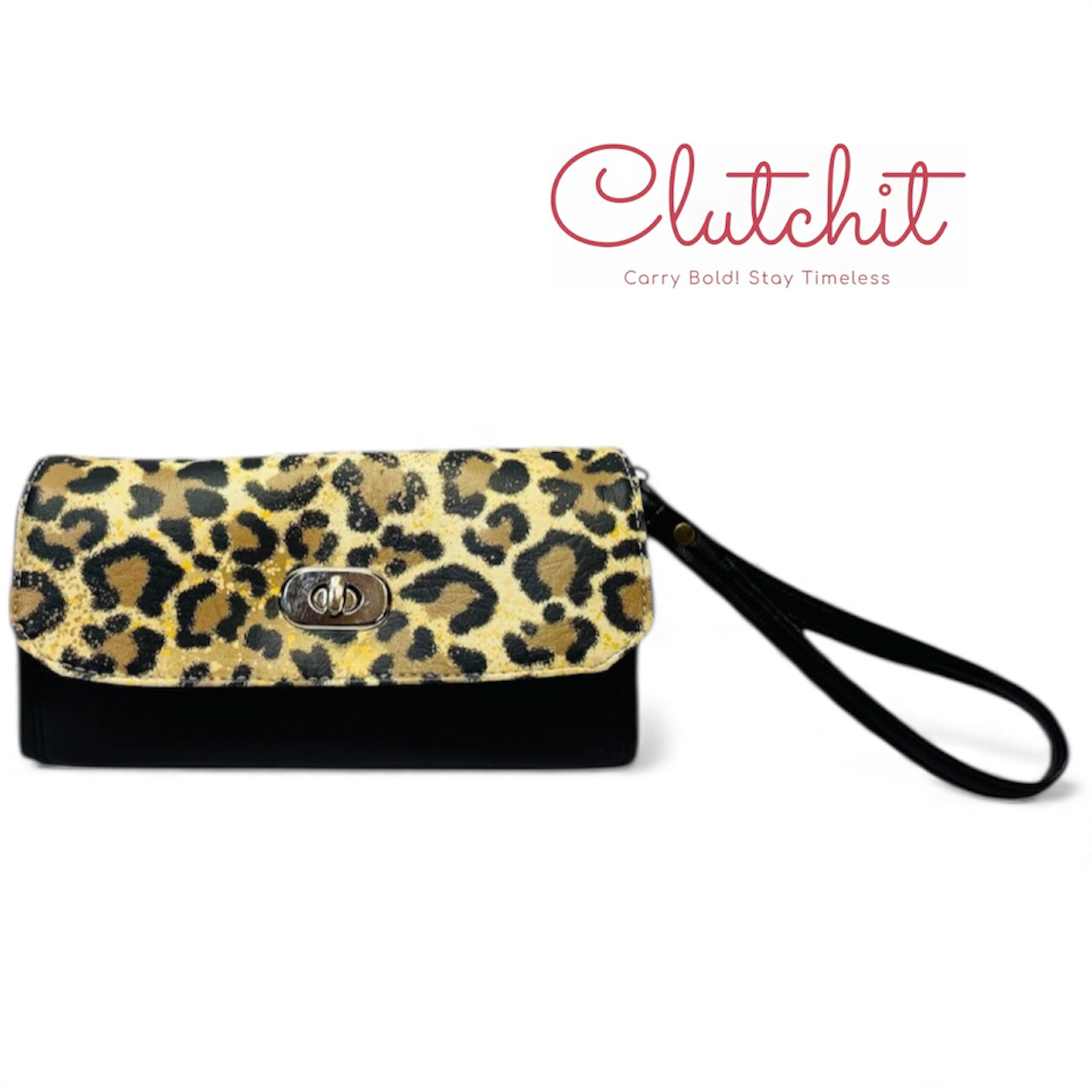 Leopard Wallet & Wrislet